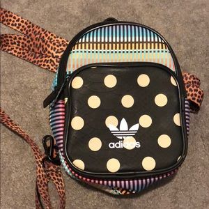 adidas mini backpack polka dot